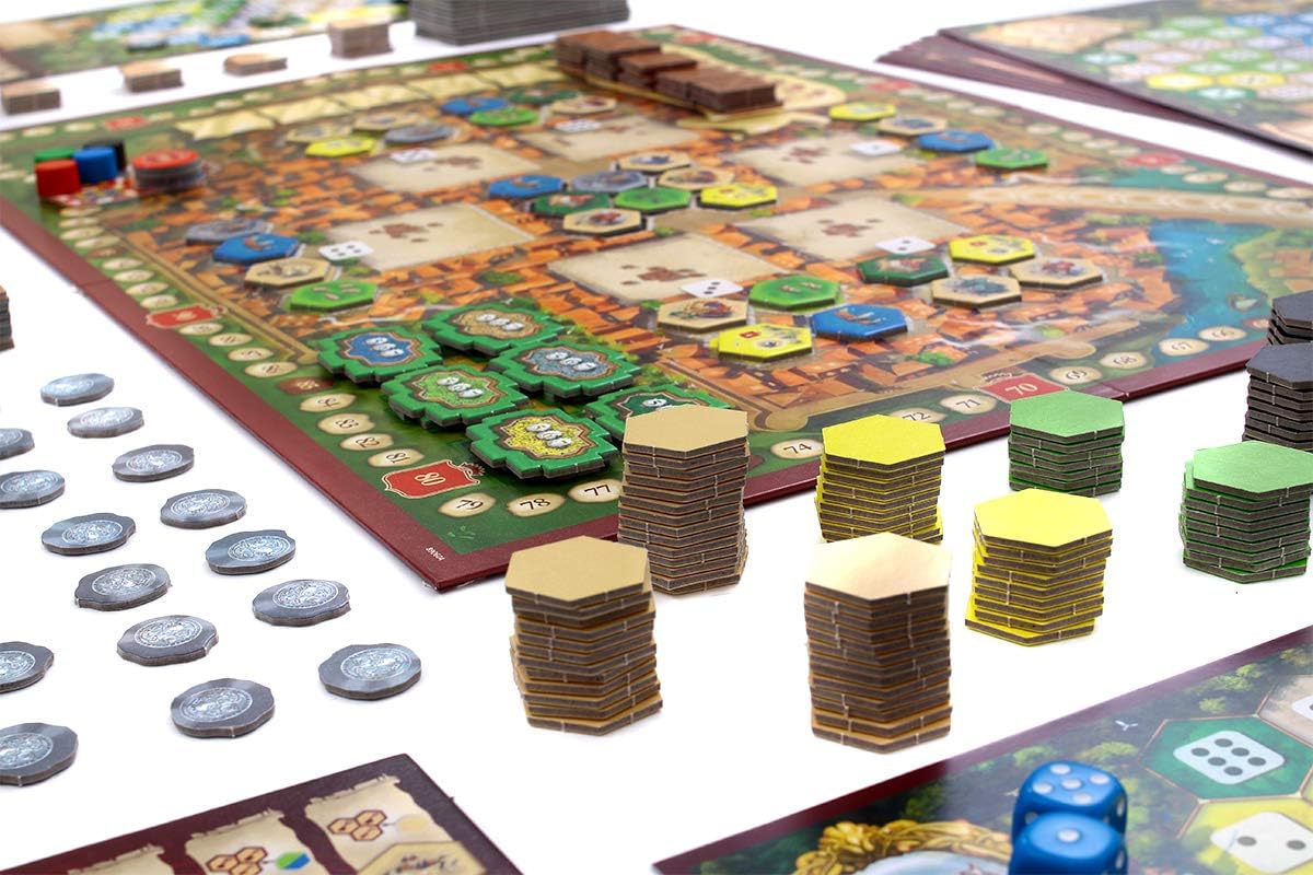 Brettspiel Die Burgen von Burgund. Big Box (Deutsche Version)