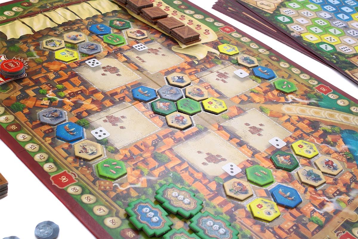Brettspiel Die Burgen von Burgund. Big Box (Deutsche Version)
