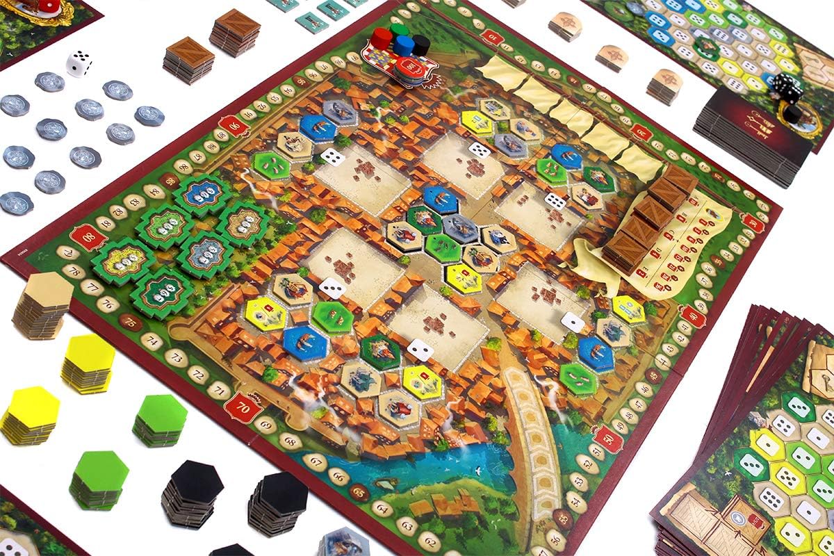 Brettspiel Die Burgen von Burgund. Big Box (Deutsche Version)