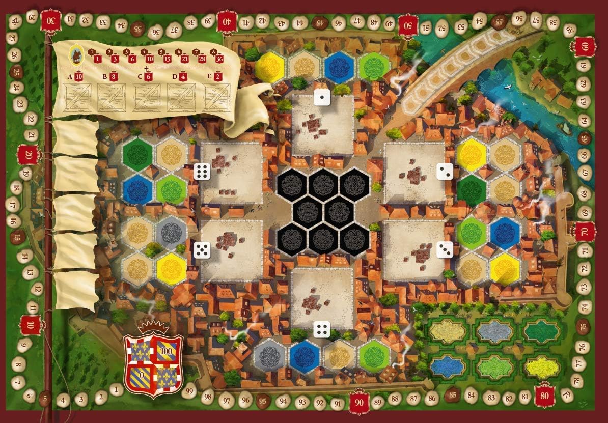 Brettspiel Die Burgen von Burgund. Big Box (Deutsche Version)