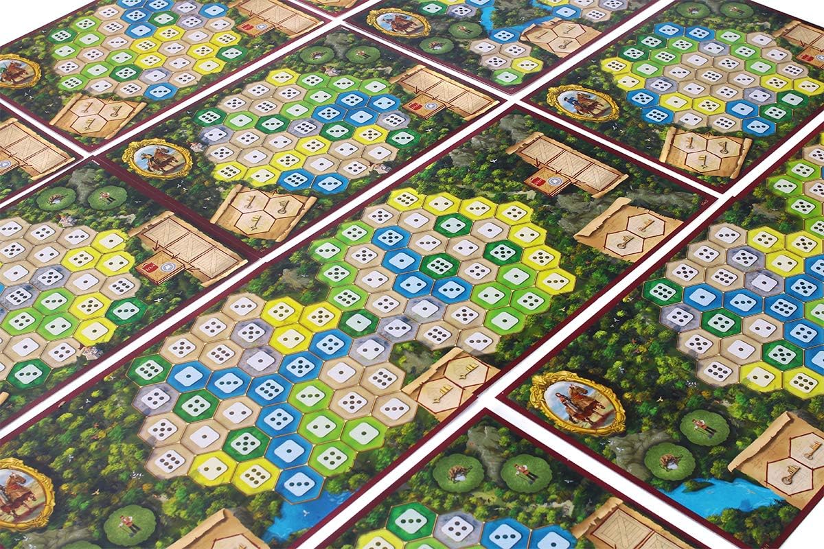 Brettspiel Die Burgen von Burgund. Big Box (Deutsche Version)