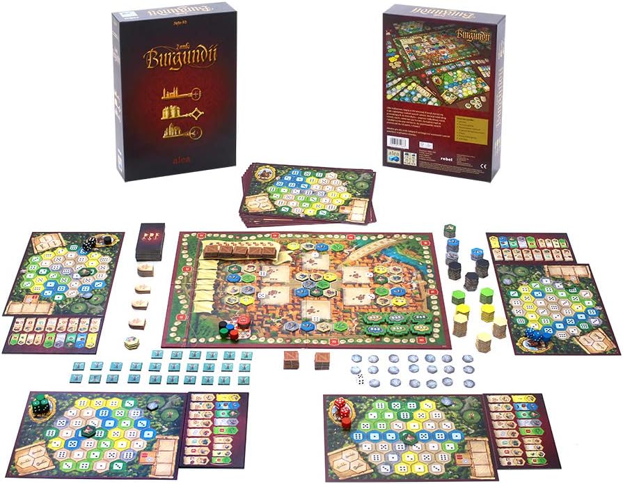 Brettspiel Die Burgen von Burgund. Big Box (Deutsche Version)