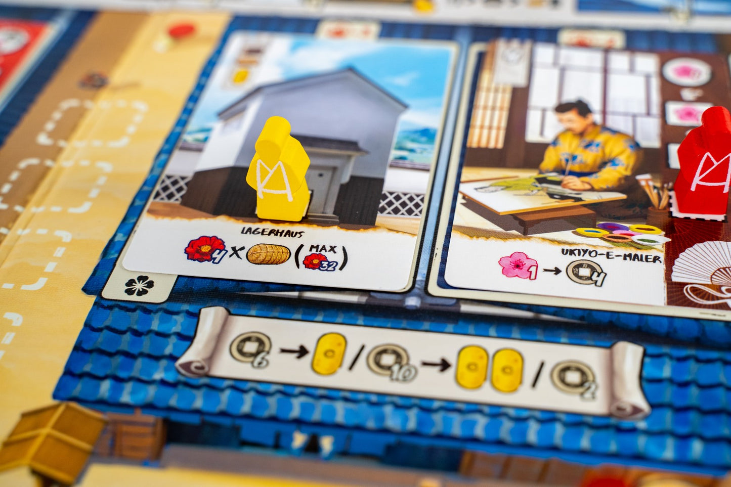 Brettspiel Die Handwerker und Händler von Edo (Deutsche Version)