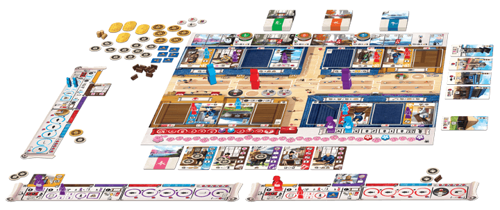 Brettspiel Die Handwerker und Händler von Edo (Deutsche Version)