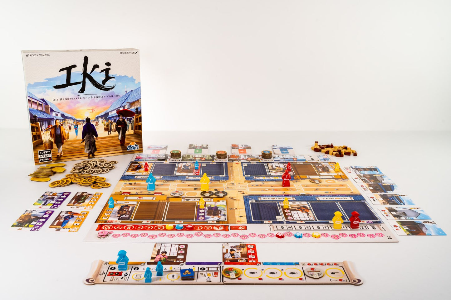 Brettspiel Die Handwerker und Händler von Edo (Deutsche Version)