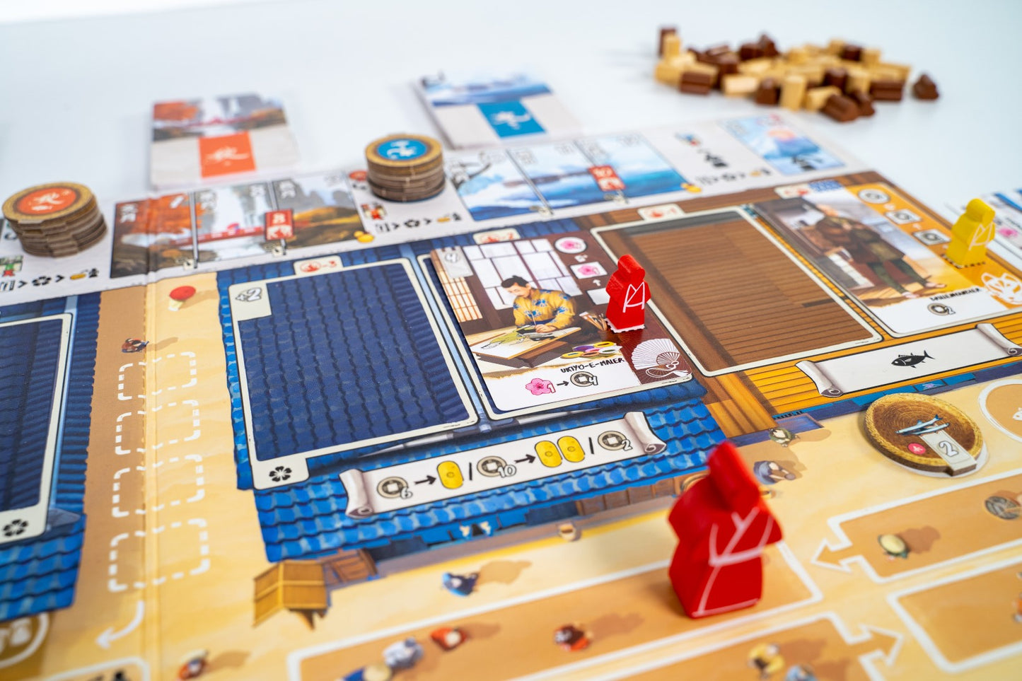 Brettspiel Die Handwerker und Händler von Edo (Deutsche Version)