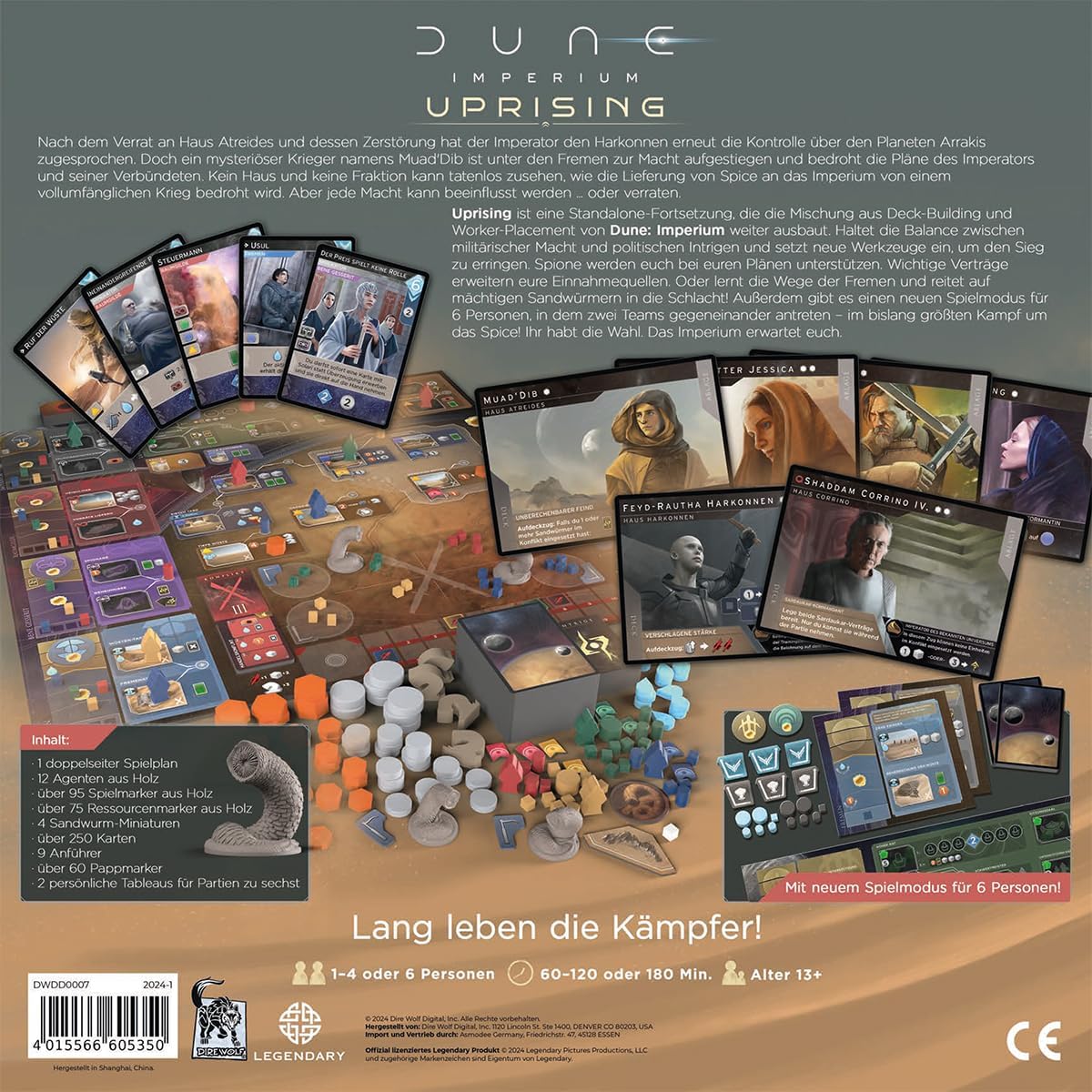 Brettspiel Dune. Imperium. Uprising (Deutsche Version)