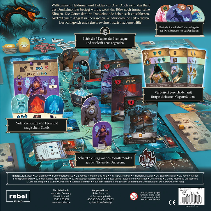 Brettspiel Dungeon Legends (Deutsche Version)