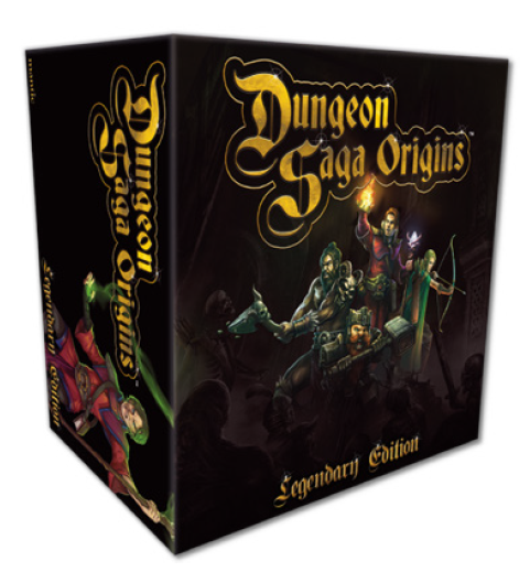 Brettspiel Dungeon Saga Origins. Legendary Edition (Englische Edition)