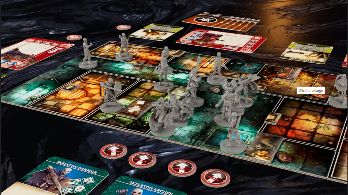 Brettspiel Dungeon Saga Origins. Legendary Edition (Englische Edition)