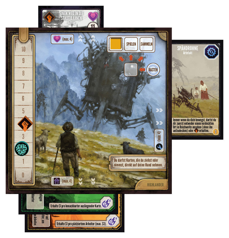 Brettspiel Expeditions (Deutsche Version)