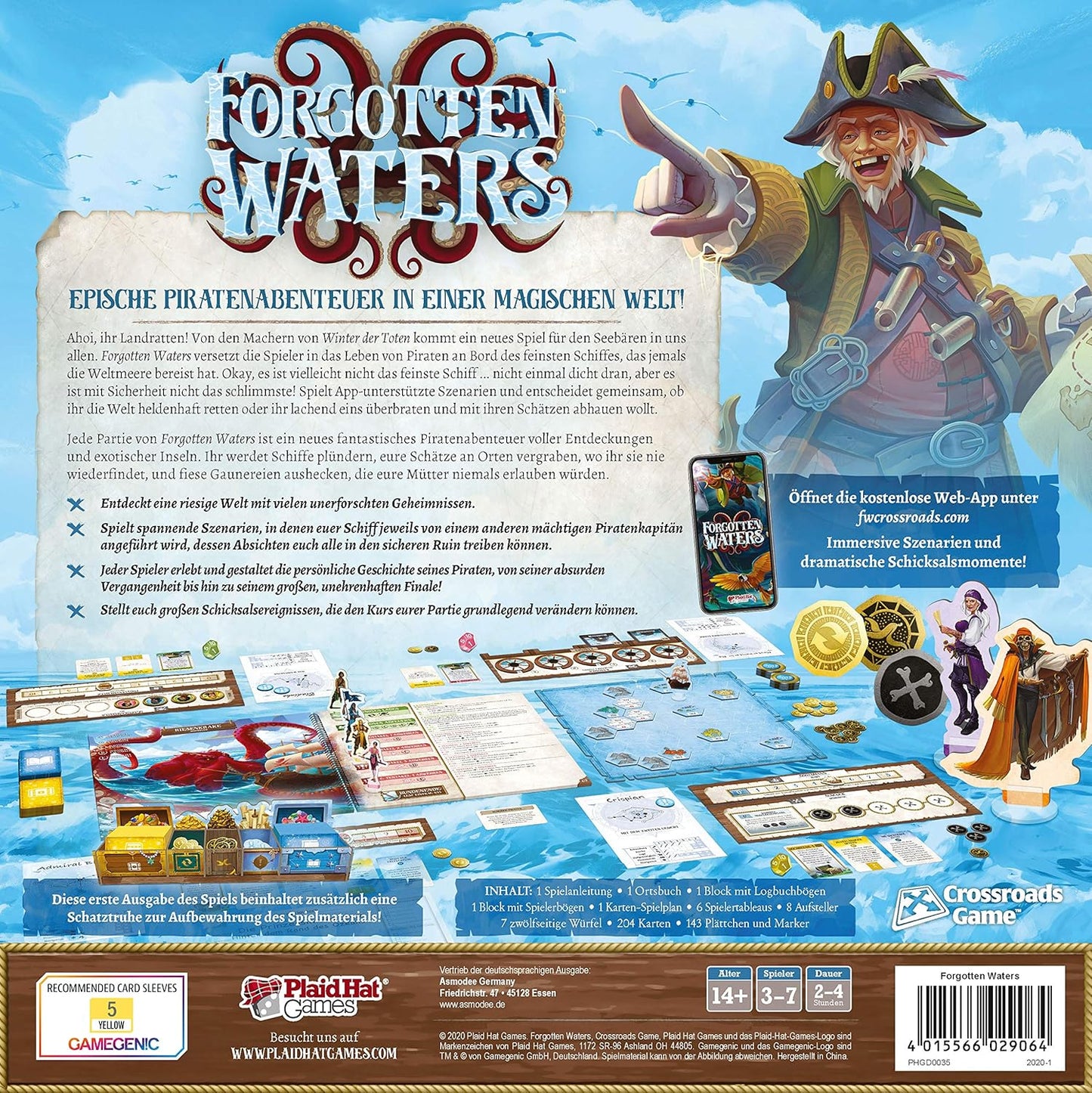 Brettspiel Forgotten Waters (Deutsche Version)