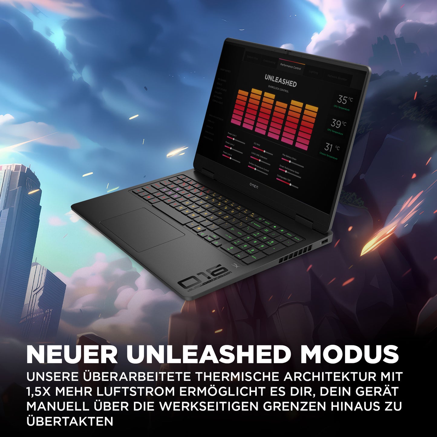OMEN 16-ap0192ng, Gaming-Notebook