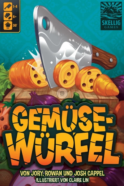 Brettspiel Gemüsewürfel (Deutsche Version)