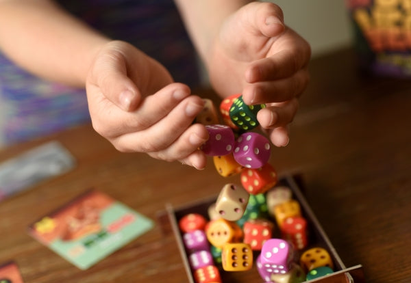 Brettspiel Gemüsewürfel (Deutsche Version)