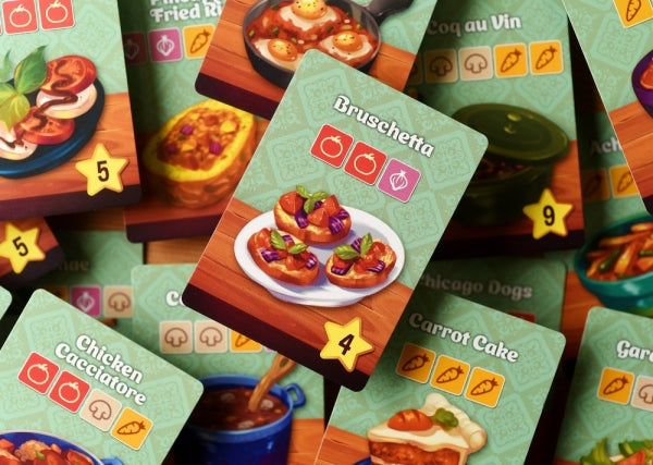 Brettspiel Gemüsewürfel (Deutsche Version)