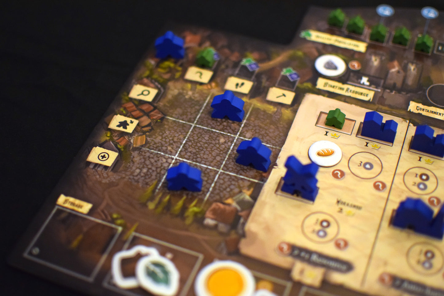 Brettspiel Pest (Englische Version)