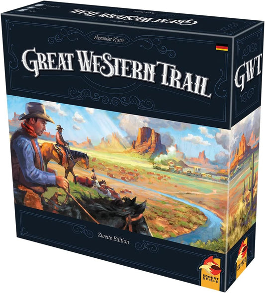 Brettspiel Great Western Trail. Zweite Edition (Deutsche Version)