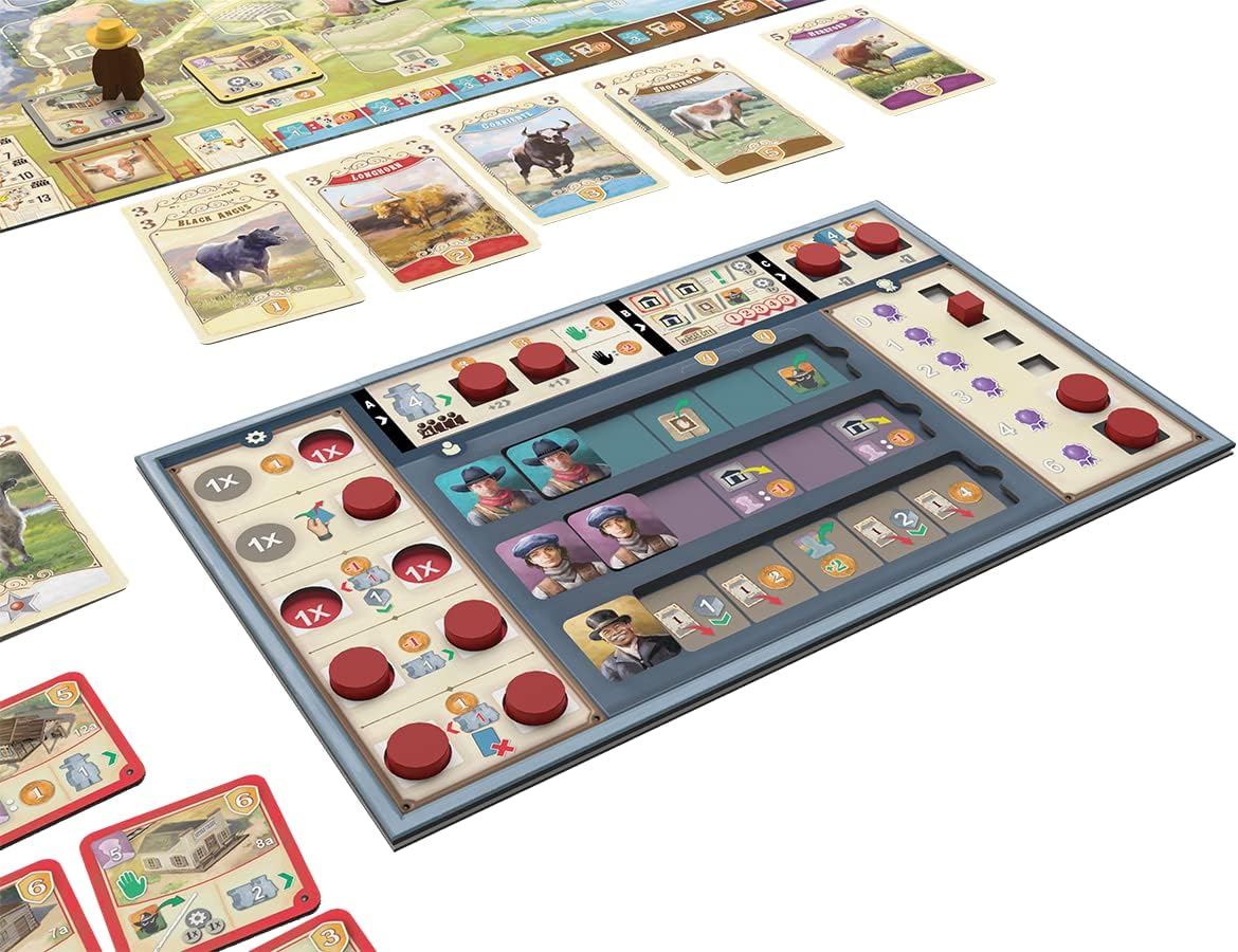 Brettspiel Great Western Trail. Zweite Edition (Deutsche Version)