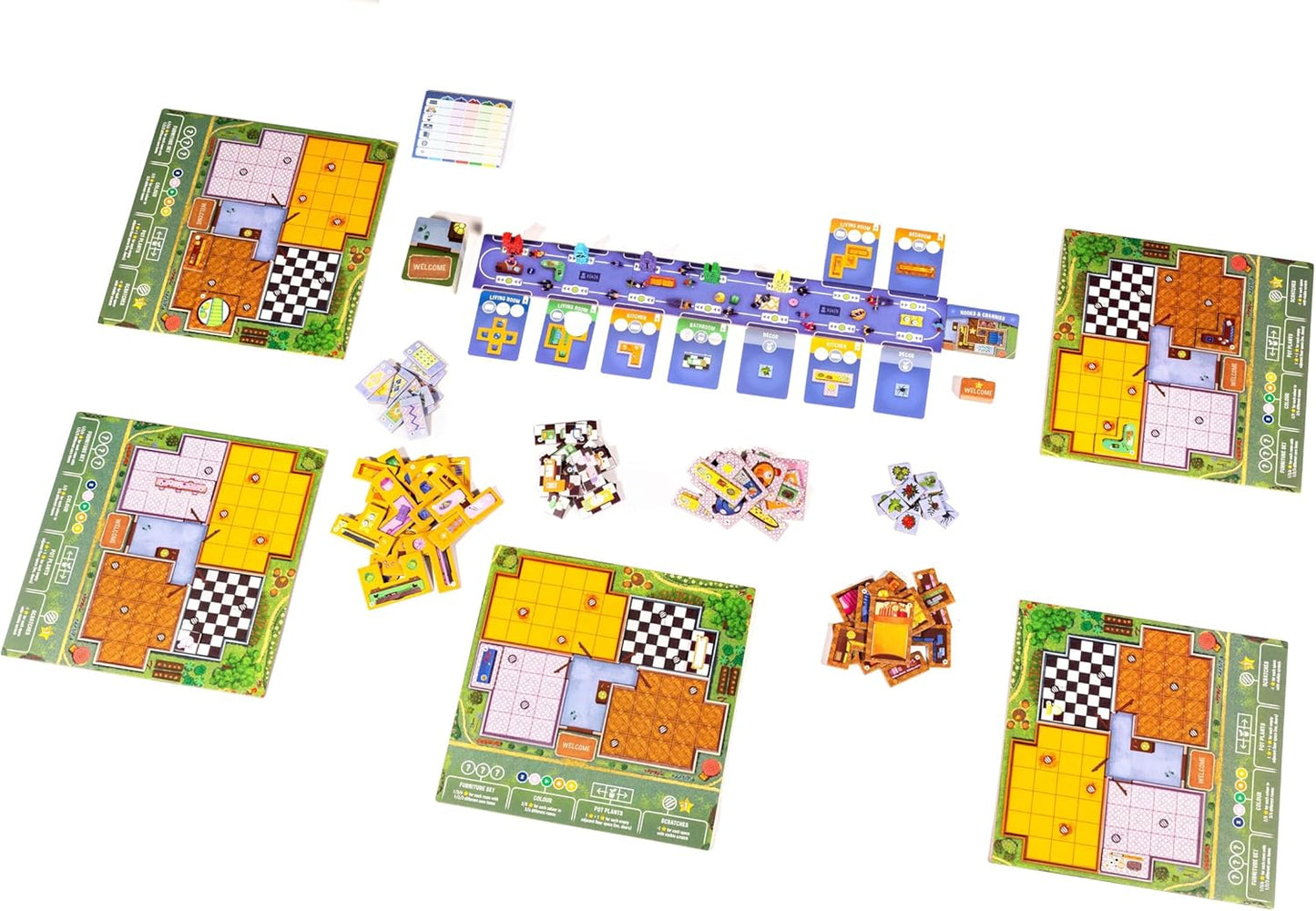 Brettspiel Happy Home (Englische Version)