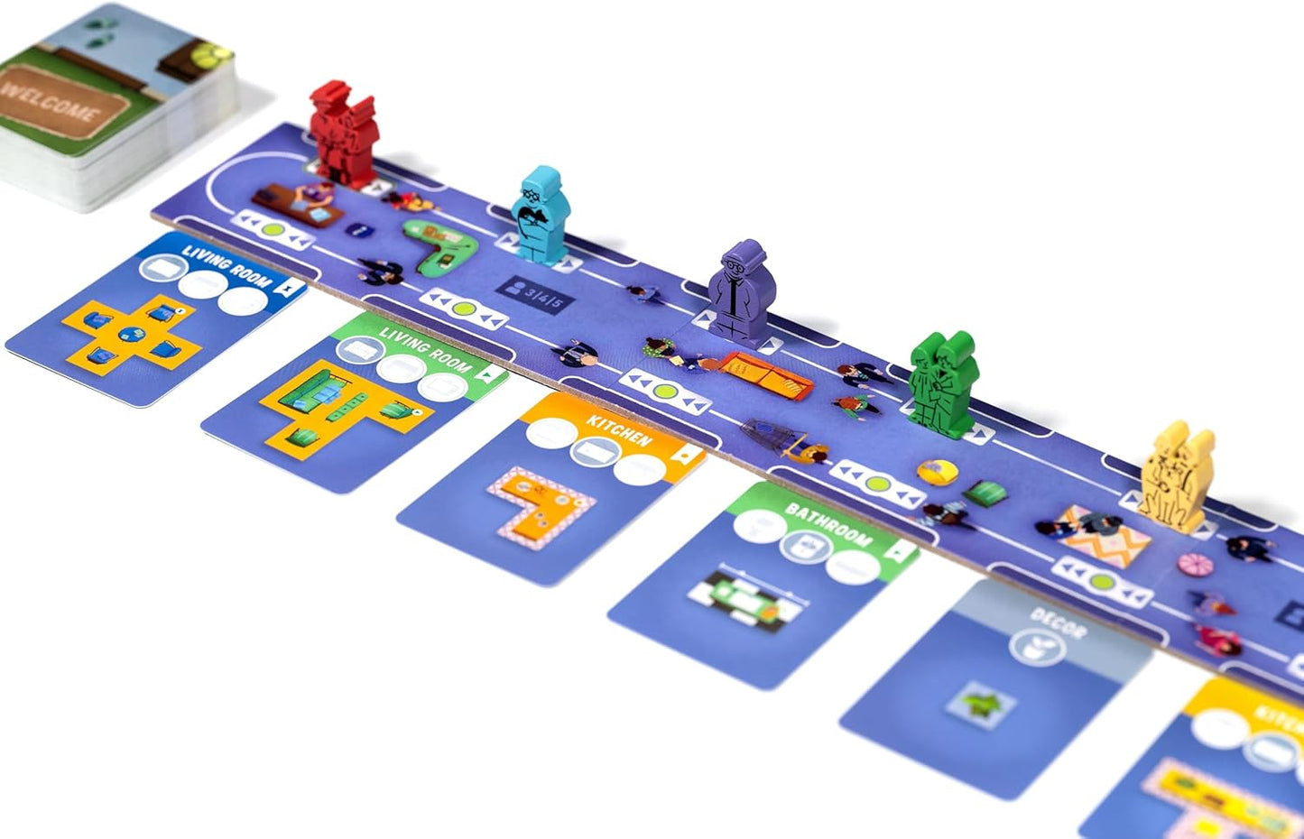 Brettspiel Happy Home (Englische Version)