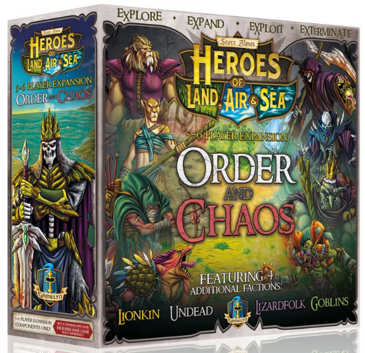 Erweiterung Heroes of Land Air & Sea. Order and Chaos (Englische Version)