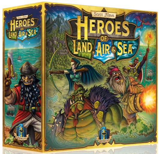 Brettspiel Heroes of Land Air & Sea (Englische Version)