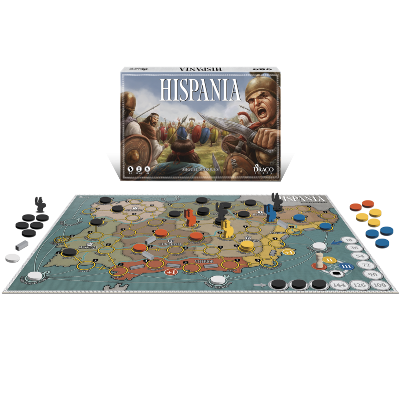 Brettspiel Hispania. (Englische Version)