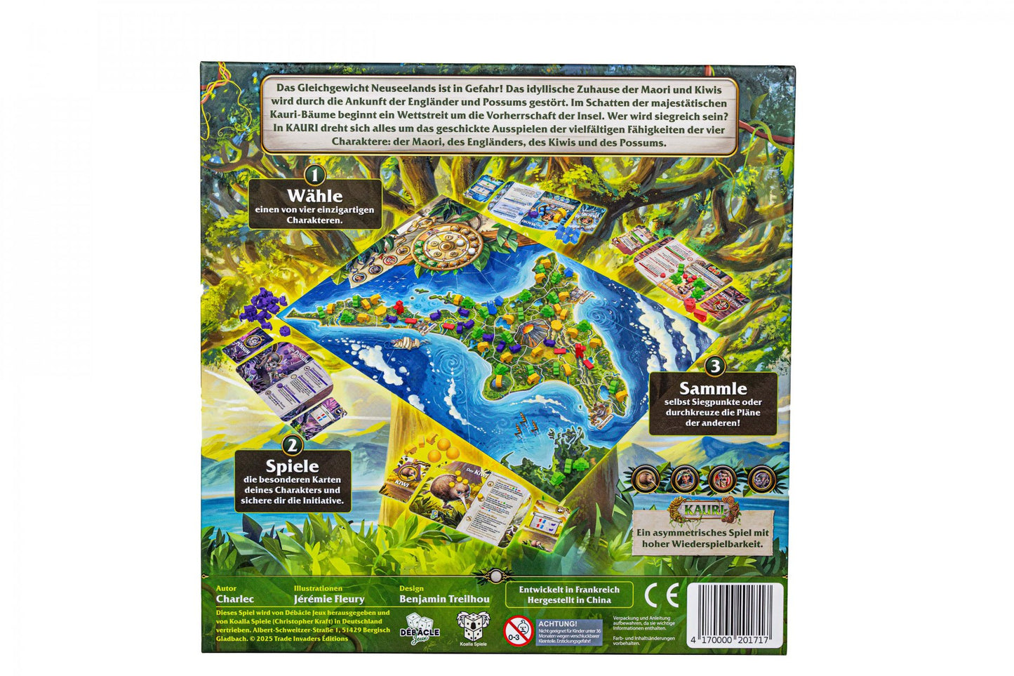 Brettspiel Kauri (Deutsche Version)