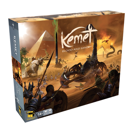 Brettspiel Kemet. Blood And Sand (Englische, Französische Version)