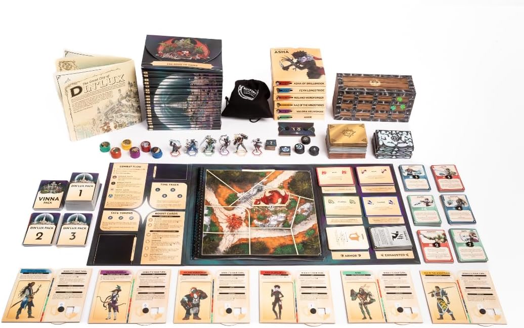 Brettspiel Kinfire Chronicles. Nights Fall (Deutsche Version)