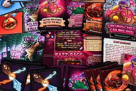 Brettspiel Kingdom Rush. Sturm der Elemente + Die Elementsetzliche Truhe. All In Box (Deutsche Version)