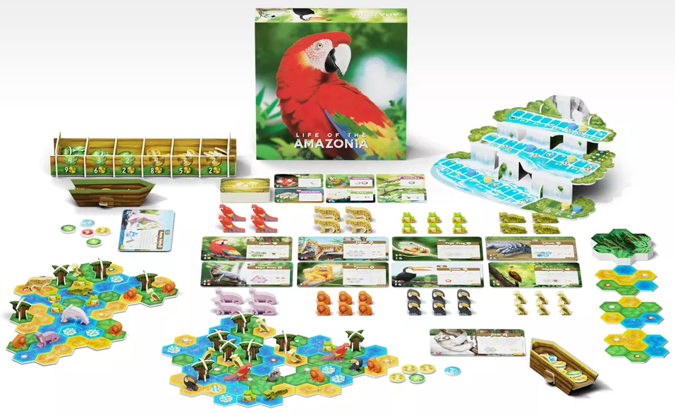 Brettspiel Life of the Amazonia (Englische Version)