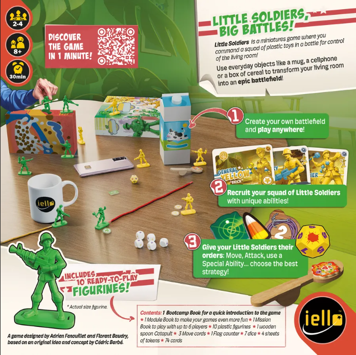 Brettspiel Little Soldiers (Englische Version)