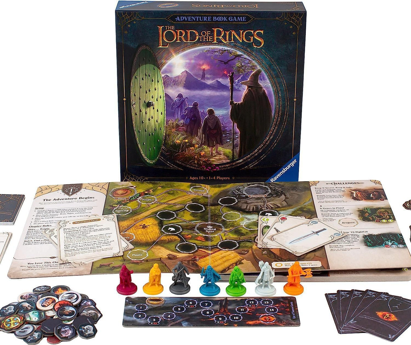 Brettspiel Lord of the Rings. Adventure Book Game (Englische Version)