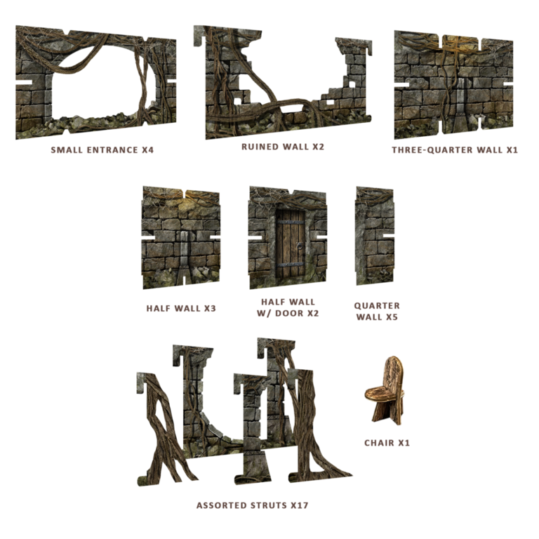 Brettspiel Maladum. Dungeons of Enveron (Englische Version)
