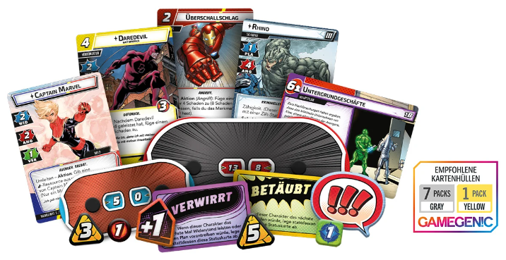 Brettspiel Marvel Champions. Das Kartenspiel (Deutsche Version)