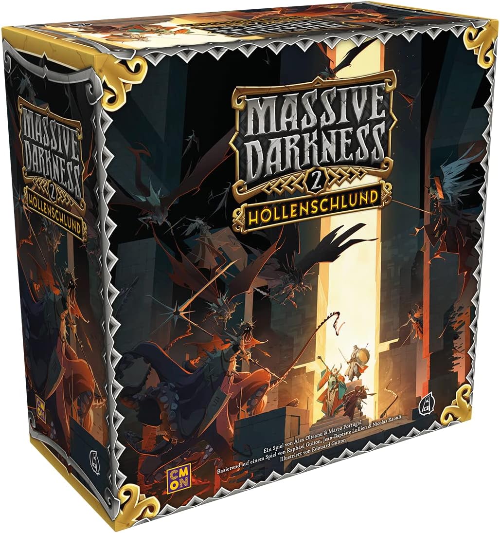 Brettspiel Massive Darkness 2. Höllenschlund (Deutsche Version)