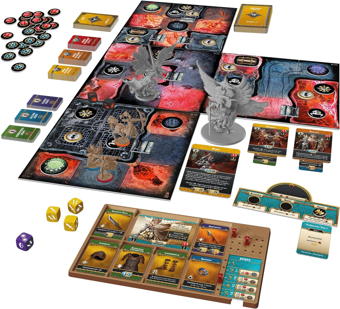 Brettspiel Massive Darkness 2. Höllenschlund (Deutsche Version)
