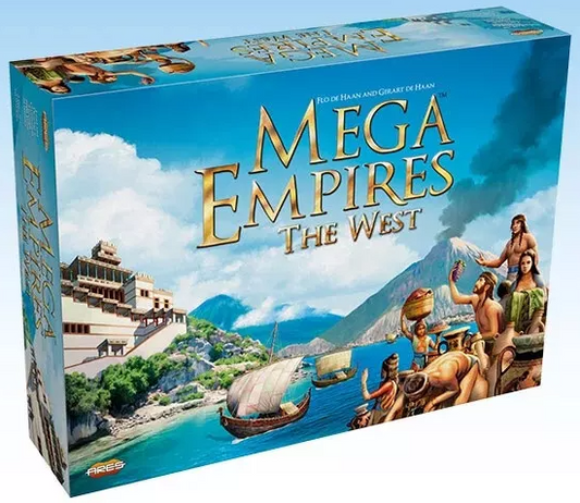 Brettspiel Mega Empires. The West (Englische Version)