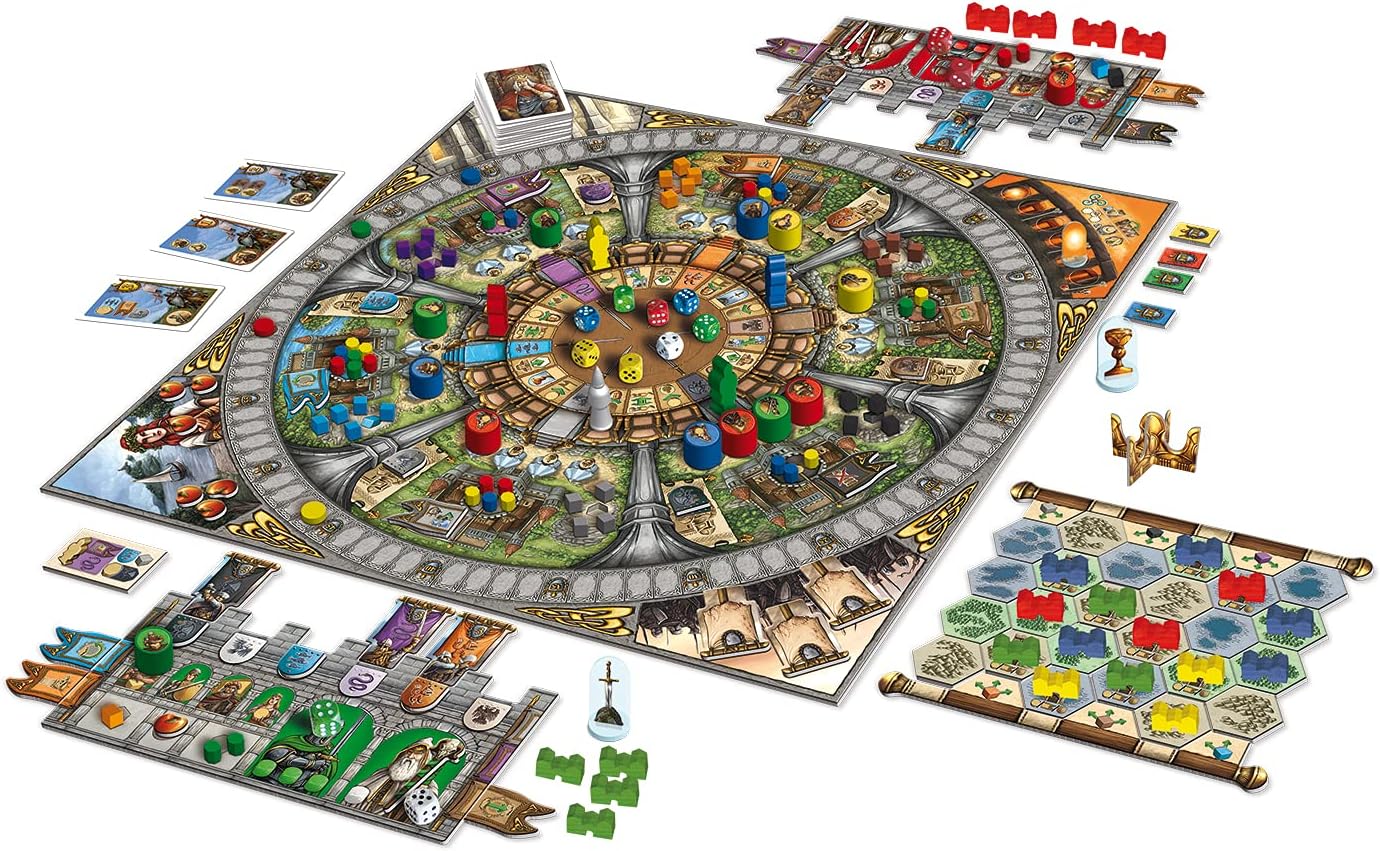 Brettspiel Merlin. Big Box (Deutsche, Englische Version)