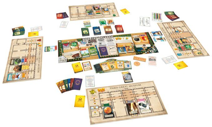 Brettspiel Museum. Kickstarter Edition (Deutsche Version)