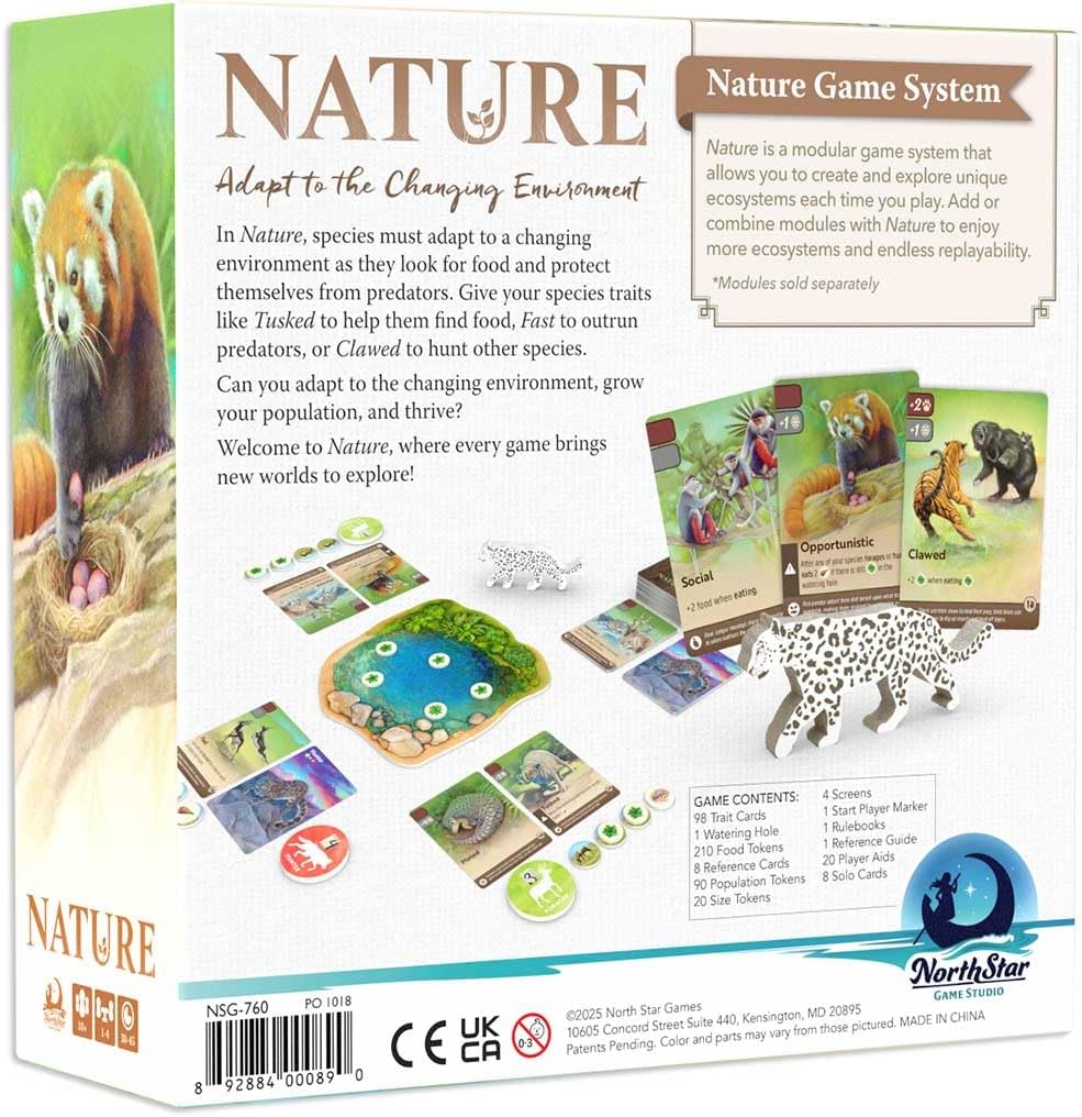 Brettspiel Nature (Englische Version)