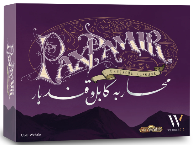 Brettspiel Pax Pamir. Zweite Auflage (Deutsche Version)