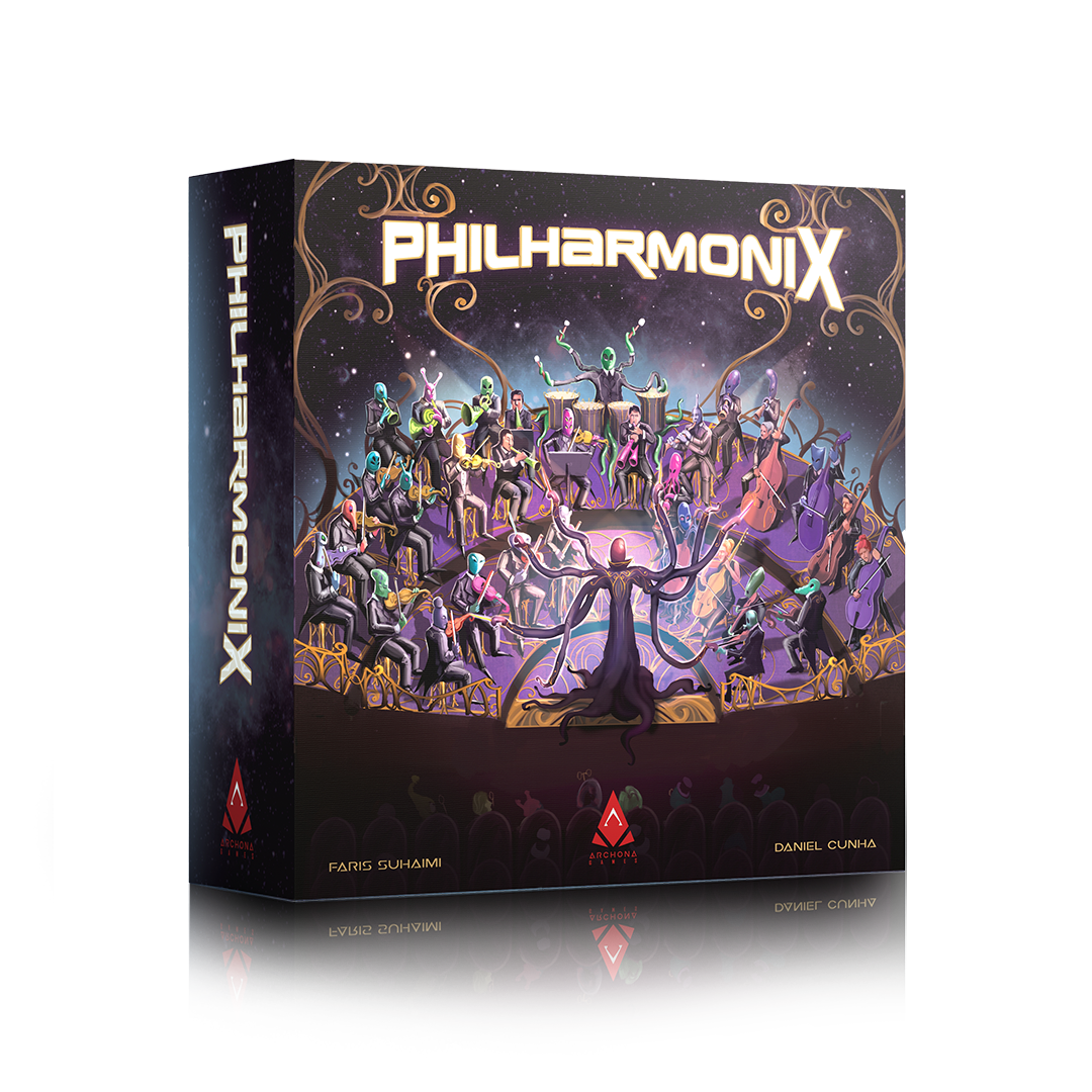 Brettspiel Philharmonix (Englische Version)