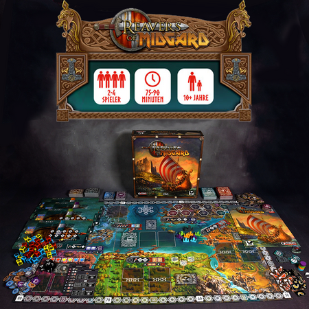 Brettspiel Reavers of Midgard (Deutsche Version)