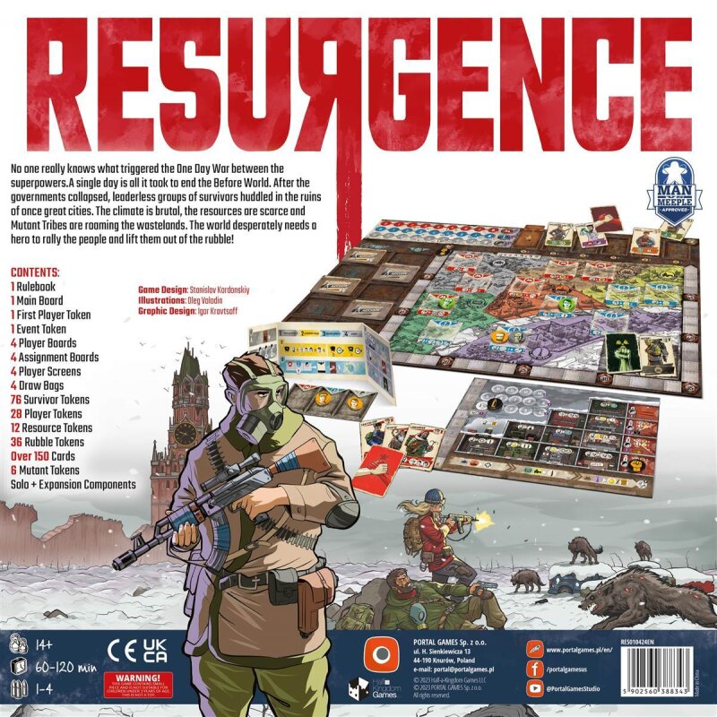 Brettspiel Resurgence (Deutsche Version)