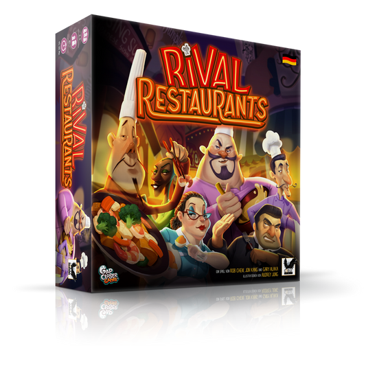 Brettspiel Rival Restaurants (Deutsche Version)