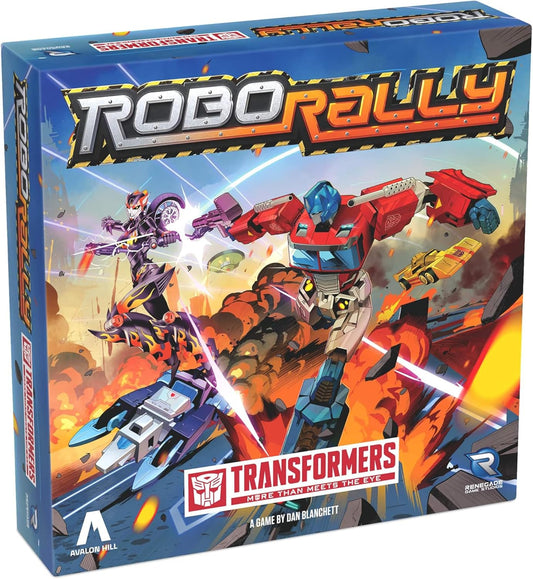 Brettspiel Robo Rally. Transformers (Englische Version)