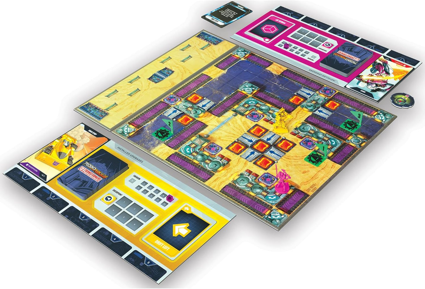 Brettspiel Robo Rally. Transformers (Englische Version)
